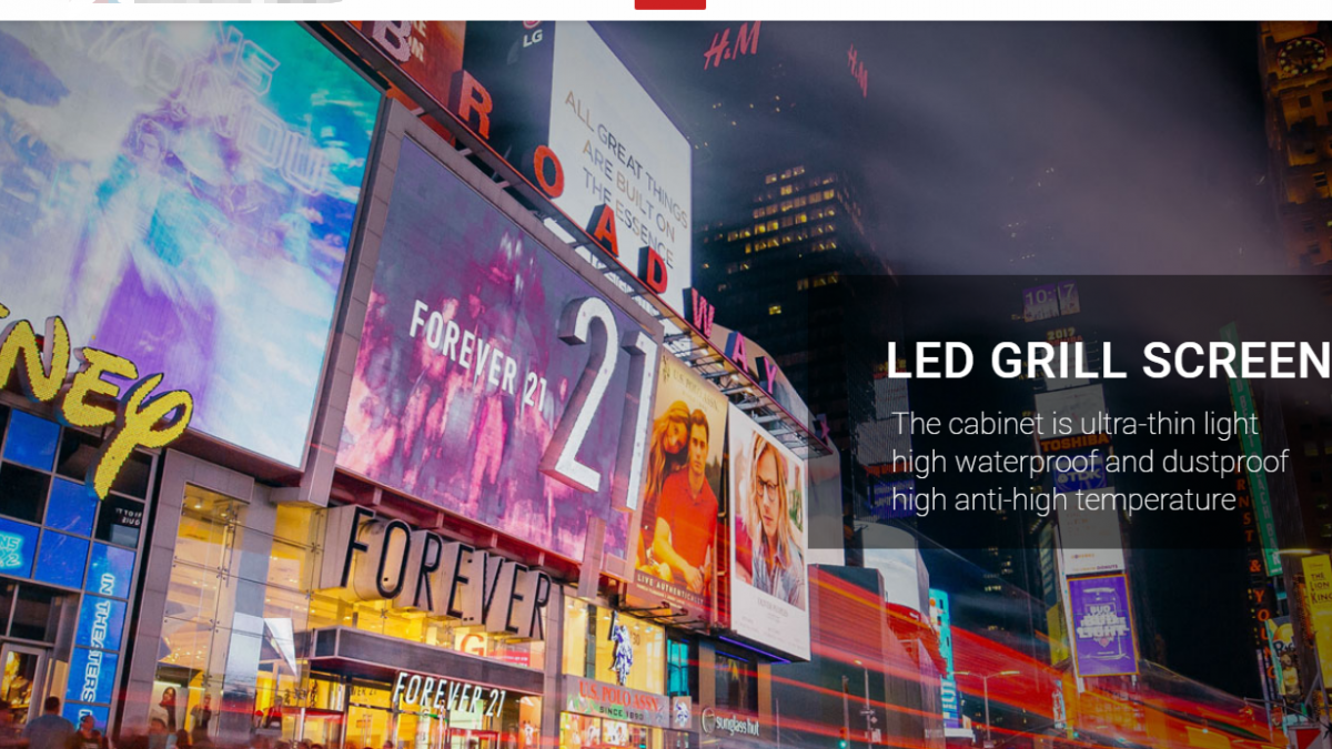 LED Display外贸独立站案例展示-睿腾网络